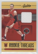 2020-21 Panini Absolute Memorabilia Rookie Threads Level 1 Malachi Flynn h3a