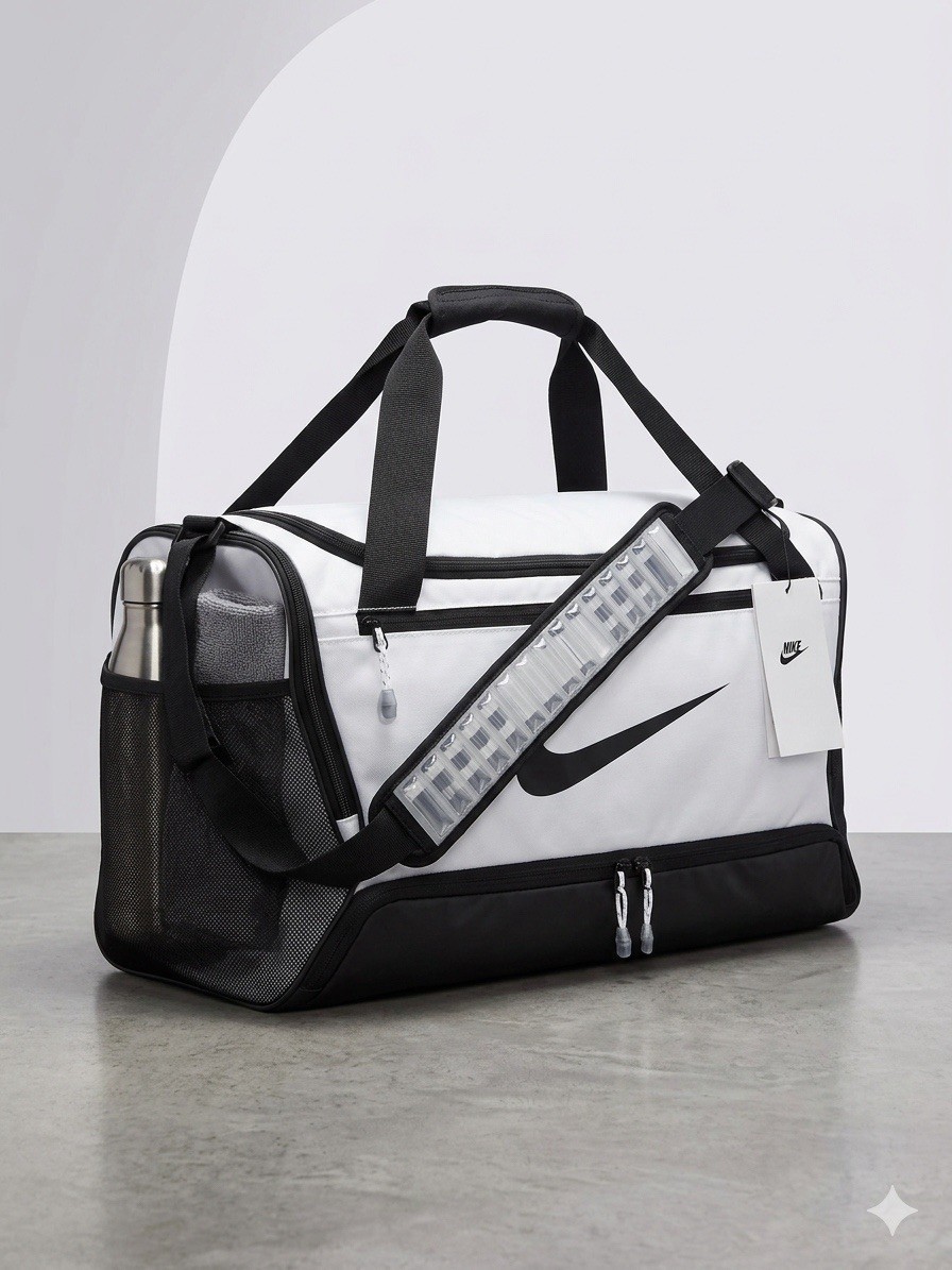 Nike Hoops Elite Duffel Bag 57L White DX9789-100 for sale online