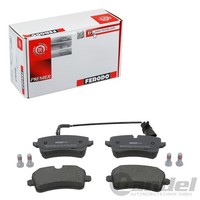 Ferodo Premier BremsbelÄGe Hinten Passend FüR Audi A4 A5 A6 A7 A8 Porsche Macan
