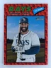 YANDY DIAZ 2026 Topps Heritage #47 COLOR OF THE YEAR /77 Tampa Bay Rays