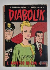 DIABOLIK ORIGINALE ANNO VII n. 3 - L'arresto di Eva (1968)