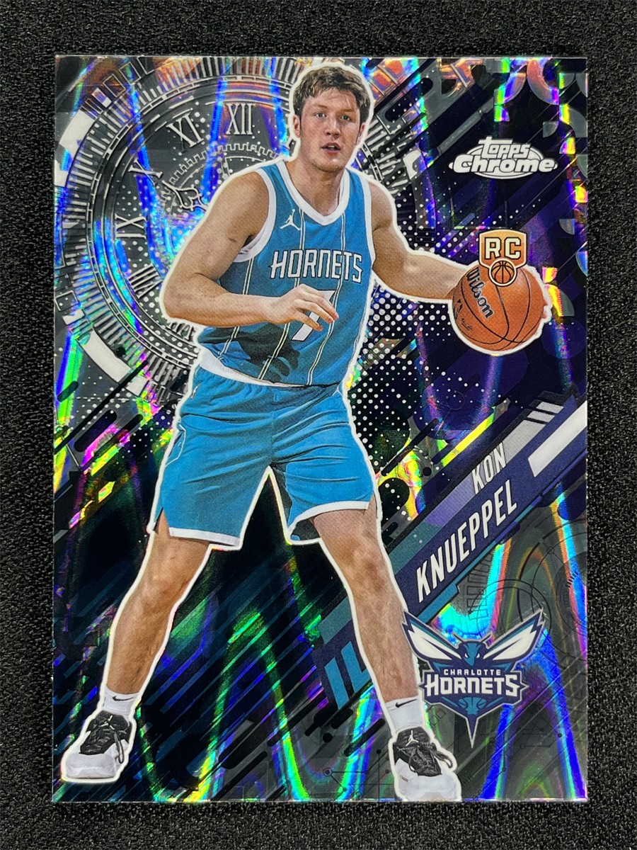 2025-26 Topps Chrome Kon Knueppel #GT-19 Raywave Go Time Rookie RC &04261