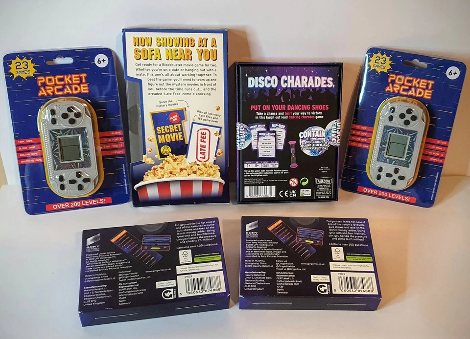 Games Quiz Family Games Charades Card Gifts Fun Joblot Bundle Arcade RRP c £62 - Image 3 of 4