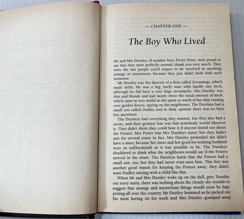1997 First Edition Harry Potter and the Philosopher/Sorcerer's Stone & Extras! - Picture 8 of 12