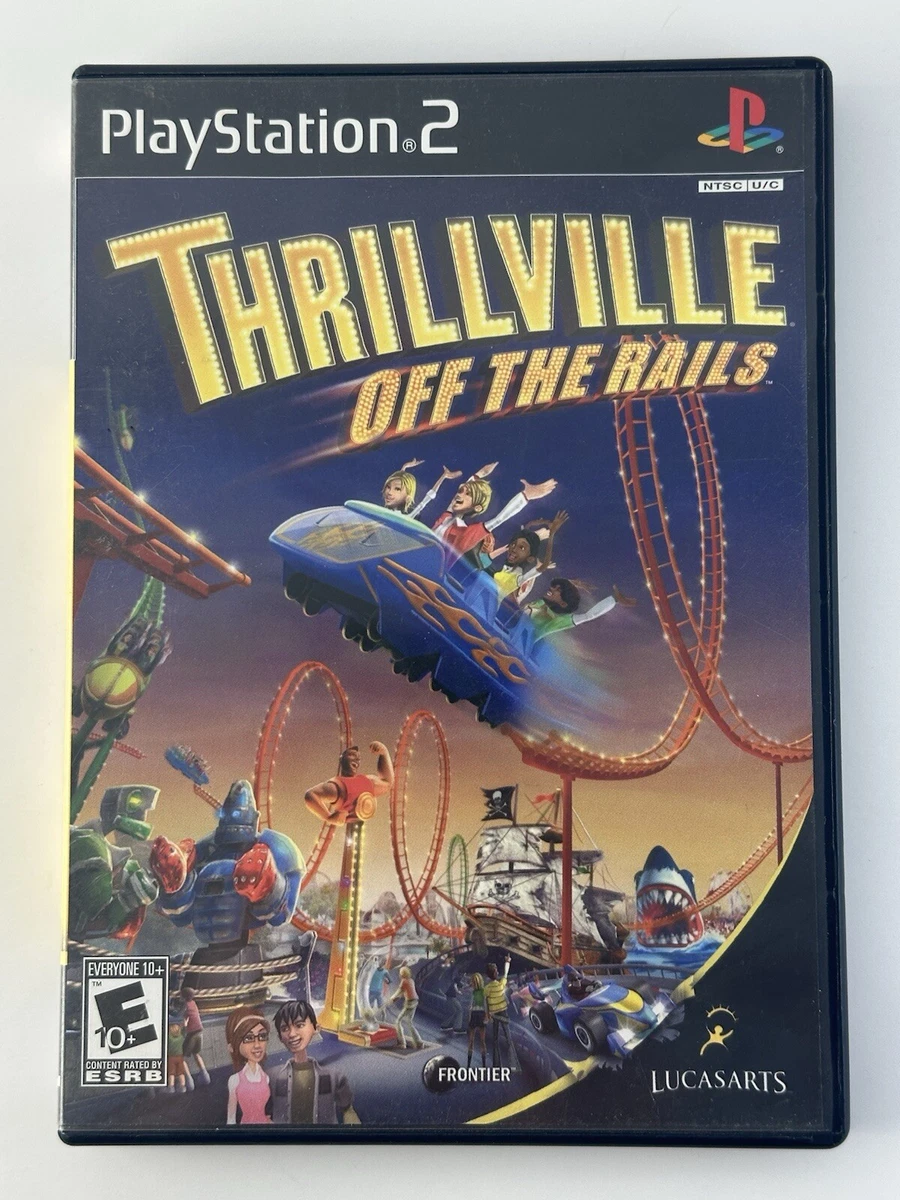 Jeu Thrillville le Parc en Folie pour PS2 PAL FR Complet