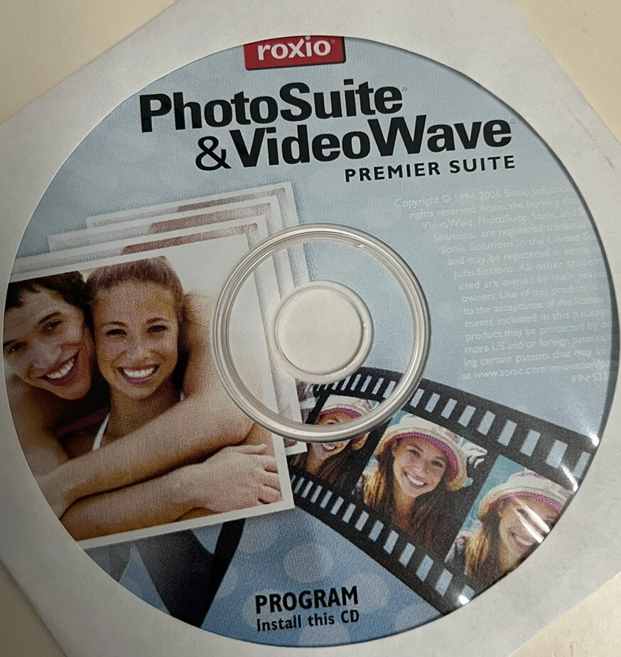 Roxio Photosuite & VideoWave Version 8 Productivity SEALED Photo Suite - Image 3 of 4