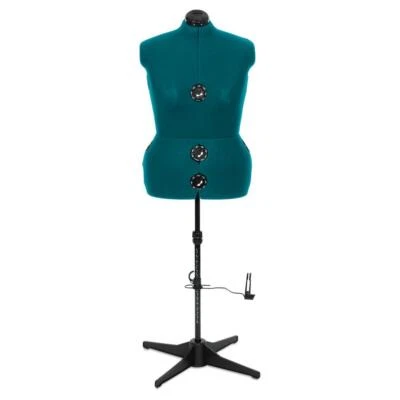 Schneiderpuppe/ Schneiderbüste DIANA "D" XL Jade ca. 56 - 60 verstellbar