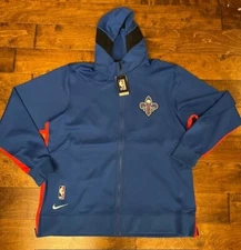 Nike New Orleans Pelicans NBA Therma Flex Showtime Hoodie Size 2XL-Tall