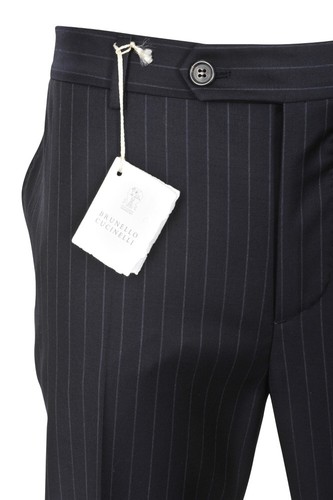 brunello cucinelli hose - herren 56 dunkelblau sc