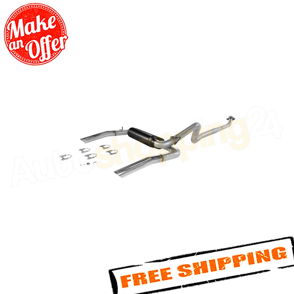 Flowmaster 17234 American Thunder Exhaust System for 1986-1991 Chevrolet Camaro Foto 2 de 4