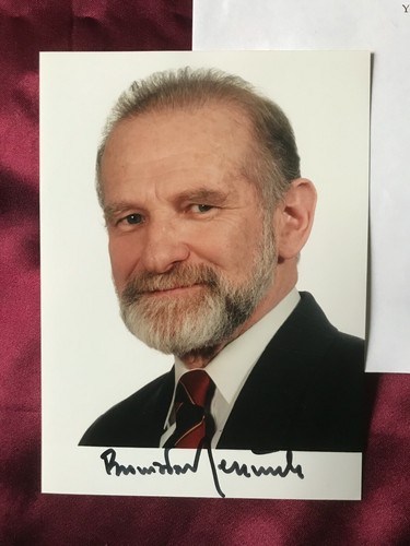Autogramm BRONISLAW GEREMEK (†2008)-Ex-Außenminister POLEN-Foto+Brief-handsigned - Picture 2 of 4