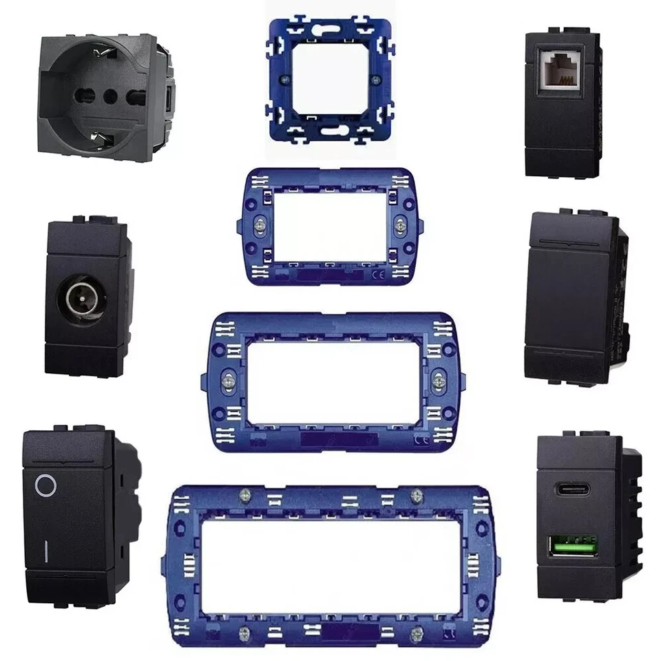 ETTROIT BTICINO LIVING INTERNATIONAL compatibile unica spedizione per piu' oggetti