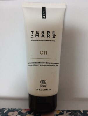 Lait Corps et Mains TERRE DE MARS Baume Nourrit Hydrate Bio Naturel Vegan