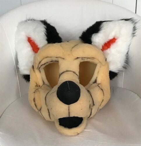 Wolf Foam Head base For Fursuit Ready To Be Furred