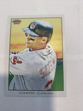 Grady Sizemore 2009 Topps 206 Baseball #234 Baseball Card Cleveland Indians