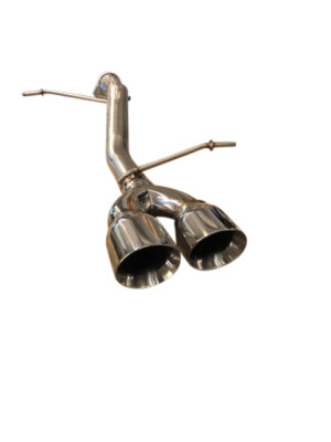 PIPE DYNAMICS - MK7 FIESTA ST 180 - MUFFLER BACK BOX DELETE EXHAUST -  3.5'' TWIN