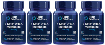 7 KETO D H E A METABOLITE FAT BURNING WEIGHT MANAGEMENT 240 Caps LIFE EXTENSION