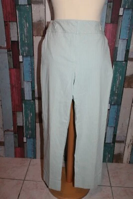 PANTALON RAYURES FEMME °°° ALAIN MANOUKIAN °°° TAILLE 36 - Photo 1/3