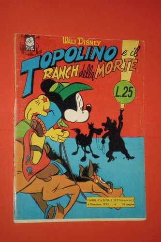 ALBI DELLA ROSE - DANN MICKY MAUS ALBEN - Nr. 56 - Mondadori Disney Jahr 1955 - Haus
