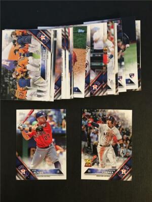 2016 Topps Houston Astros Team Set Series 1 2 Update 35 Cards