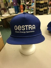trucker hat baseball cap gestra steam energy specialists vintage cool retro