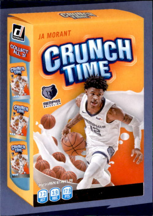 Ja Morant 2020-21 Donruss Crunch Time Card #19 | eBay