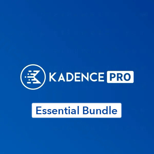 Kadence Theme Pro - Essential Bundle - Das All-in-One WordPress-Powerpaket