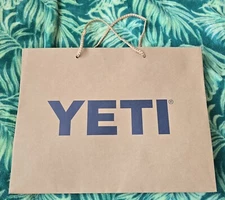 NEW YETI - Paper Reusable Sopping Gift Bag