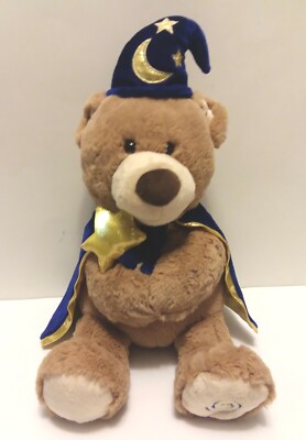 GUND STUFFED PLUSH MERLIN THE MAGICAL SPELL CASTING TEDDY BEAR 4058683 MAGICIAN
