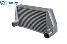 INLET OUTLET :2.75" UNIVERSAL V MOUNT TURBO INTERCOOLER FMIC 25X12X3.5 550HP