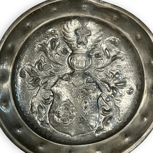 Zinn Teller 18. Jhd. Heraldik, Heraldische Wappen - Bild 5 von 9