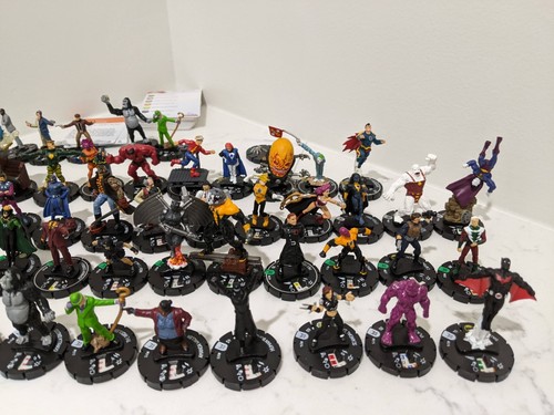 Arkham Asylum 2008 DC Heroclix Lot 2008 Complete Main Set 1-60 + LE 101-105 - Picture 5 of 16