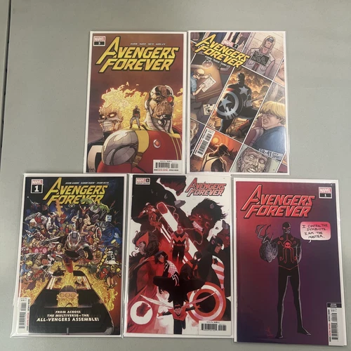 Avengers Forever #1 3 7 - 2022 5 Marvel Comics Keys