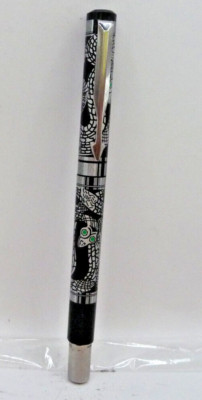 Parker Vintage ''Snake Pen'' Vector Rollerball--black and silver