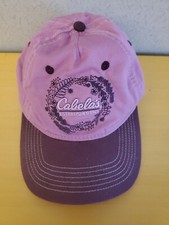 NEW Cabela's Youth Girls Hat Cap Pink/Violet/Purple Color Snapback
