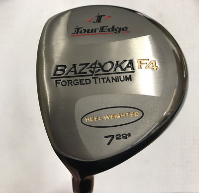 Tour Edge Bazooka F4 DRAW BIAS FW - #7 Wood / 22° Loft  Left Hand CUSTOM BUILT!