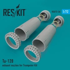 1/72 Reskit RSU72-0036 Tu-128 exhaust nozzles