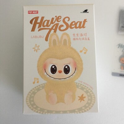 Have A Seat LABUBU ラブブ HEHE グレー 灰色 Have A Seat LABUBU ラブブ HEHE グレー 灰色 正規品 - メルカリ