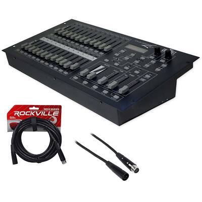 Chauvet DJ STAGE DESIGNER 50 48 Channel DMX-512 Dimmer Controller+(2) DMX Cables
