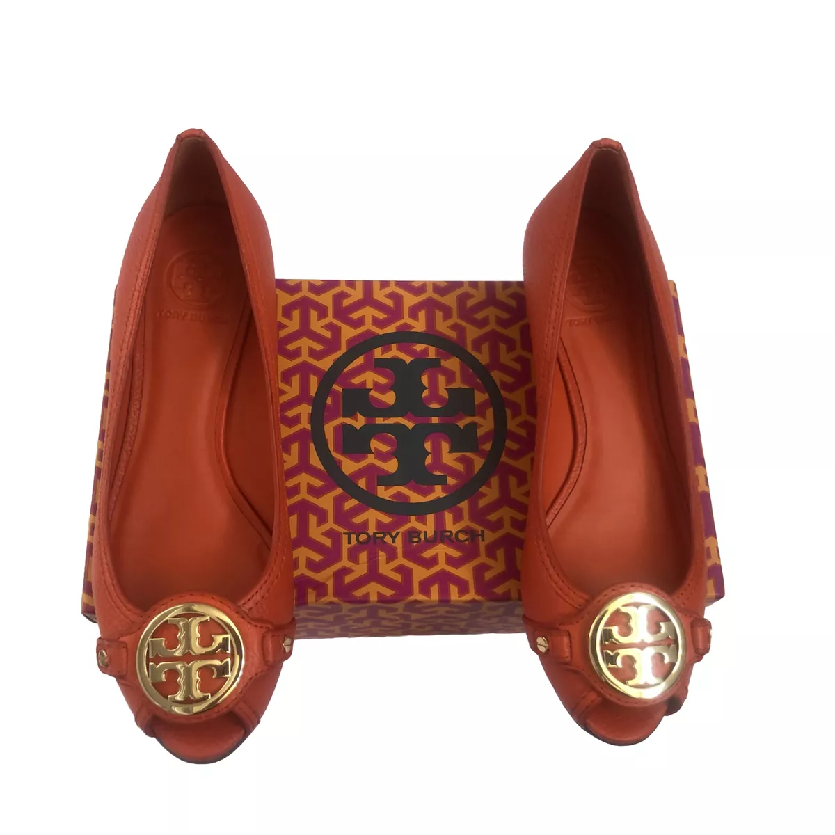 Tory burch top red shoes