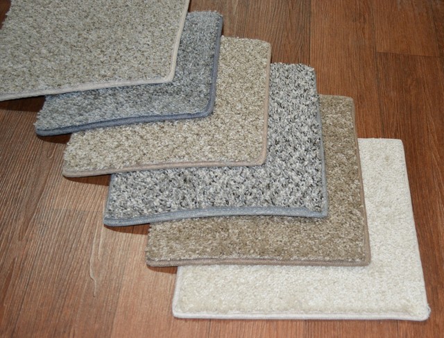 Simply Soft Plush Bound Carpet Large Area Rug Runner Beige Gray Custom Sizes