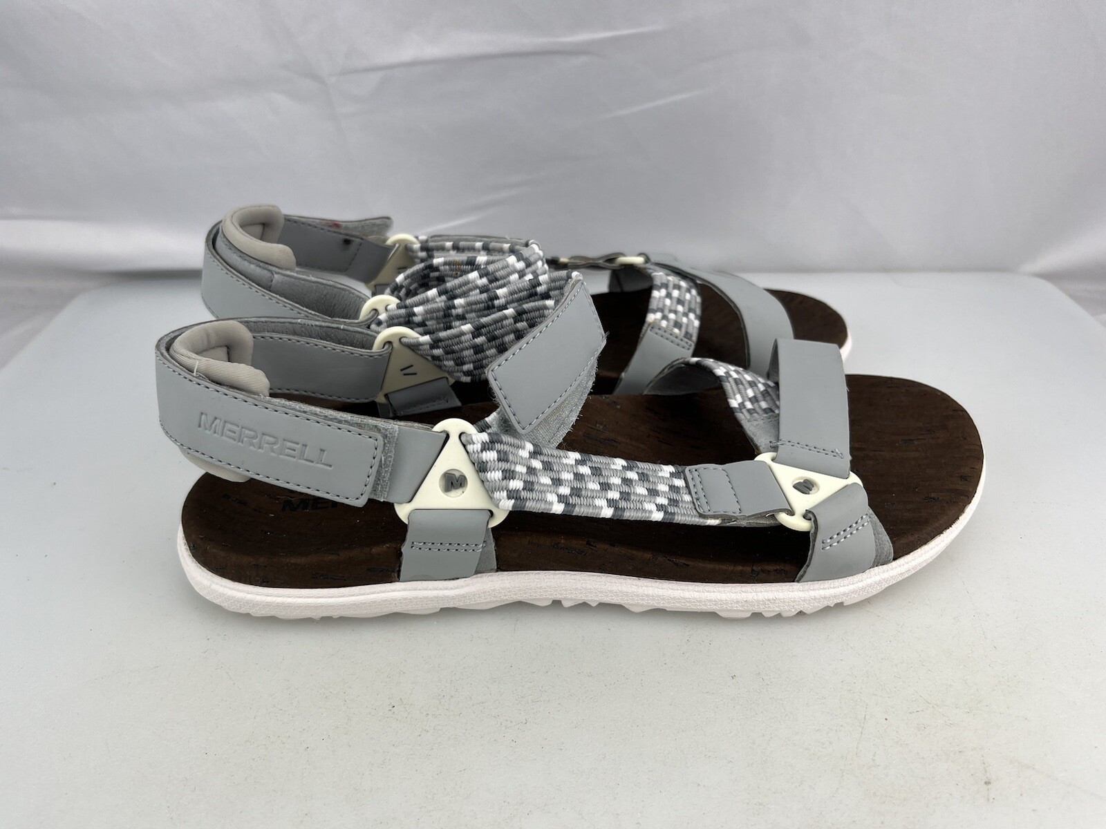 Sandali donna grigi bianchi MERRELL Select Grip taglia 8