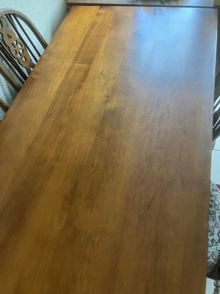 old charm oak Dining table and 4 Matching Chairs eBay