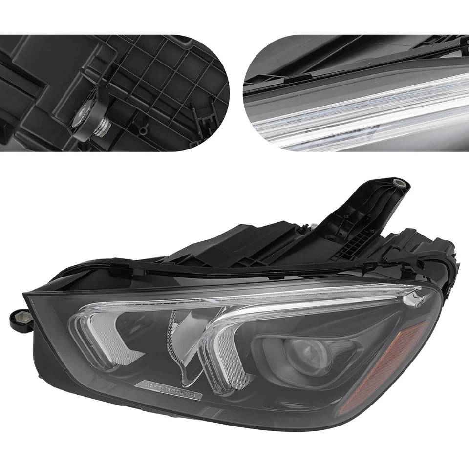 Left Headlight For 2020-2022 Mercedes Benz GLE450, GLE350, GLE63, AMG S GLE53 - Imagem 3 de 4