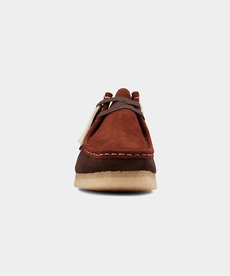 Clarks Wallabee stitch Dark Tan premium Suede Lace Up 11 | eBay display picture 2