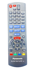 Panasonic Remote Control N2QAYB000867 for Blu-Ray Disc Player IR6 - Black