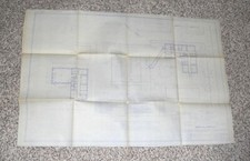 Schémas anciens années 1940 Fort Mcpherson Atlanta GA Géorgie (E15)