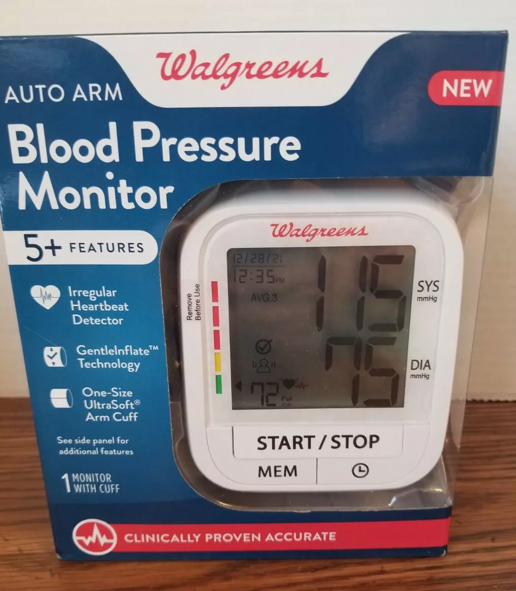 Walgreens Auto Arm Blood Pressure Monitor