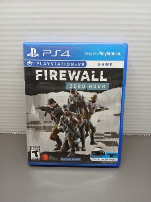 Firewall: Zero Hour VR Sony PlayStation PS4 Video Game