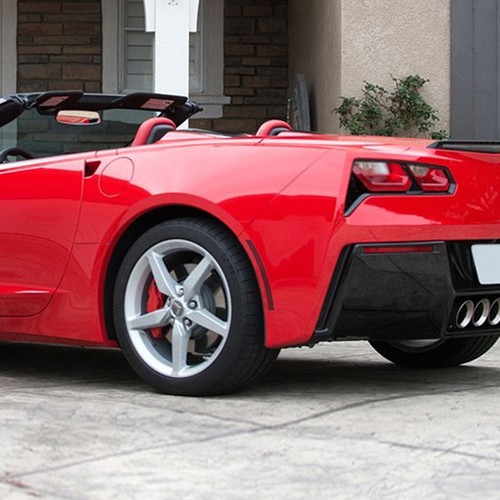 Reflector Blackout Kit Vinyl Overlay Decor Fit For Corvette C7 2014-2019 4PCS - Picture 6 of 12